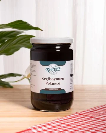 KB Köyceğiz Yöresel Keçiboynuzu Pekmezi 800 g – Cam Kavanoz